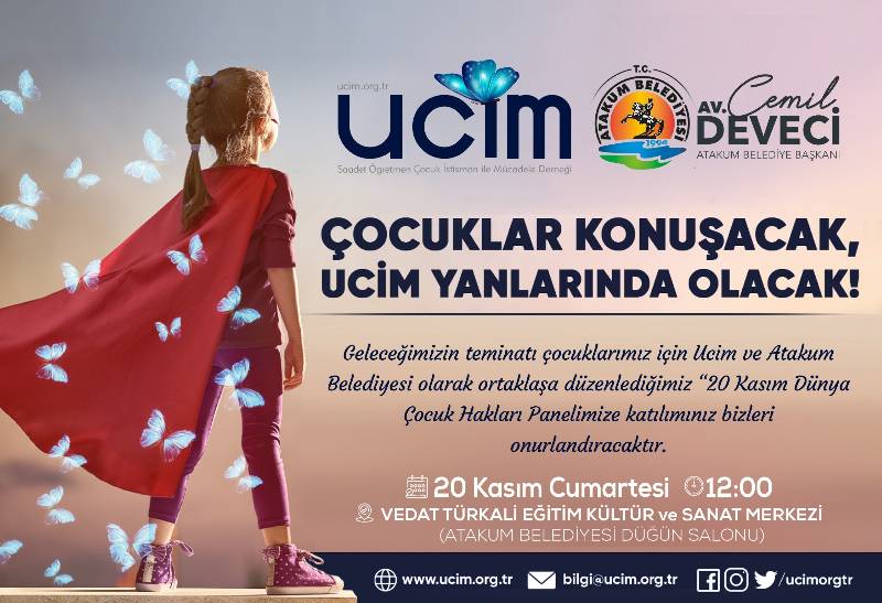 Atakum Belediyesi ve UCİM  çocuklar için bir arada