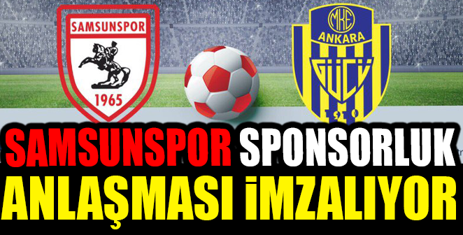 DEV FİRMA SAMSUNSPOR'A SPONSOR OLDU