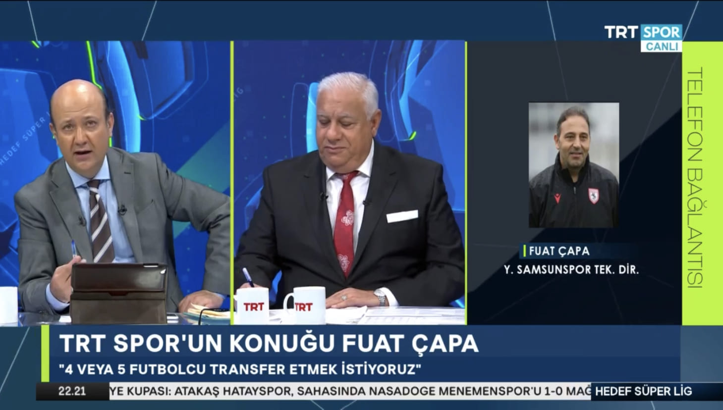 Fuat Çapa’dan Trtspor’a Transfer Açıklaması