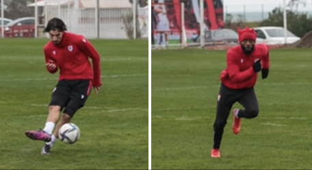 Samsunspor’un Yeni Transferleri İdmanda