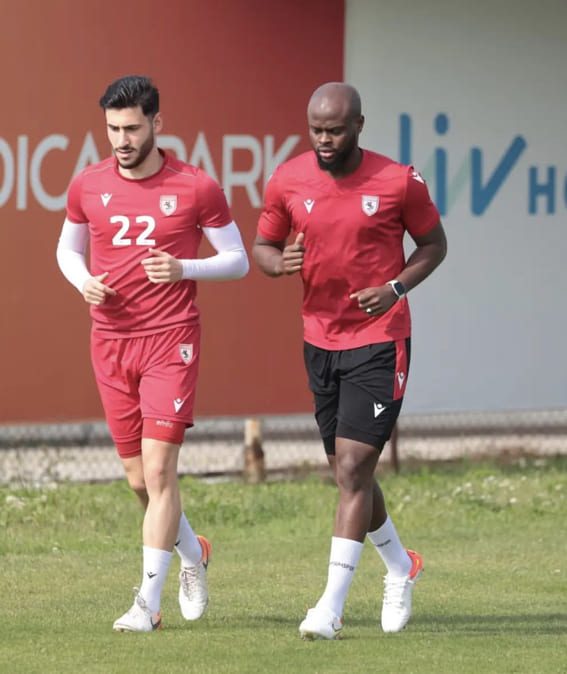 Samsunspor’un Yabancı Futbolcusu 6 Ay Sonra İdmanda