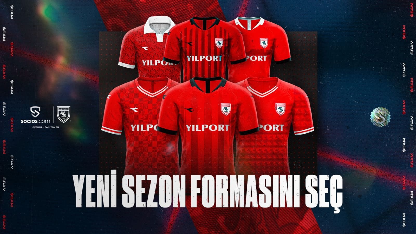 Samsunspor’un Yeni Formasını Seçmek İçin Oy Ver