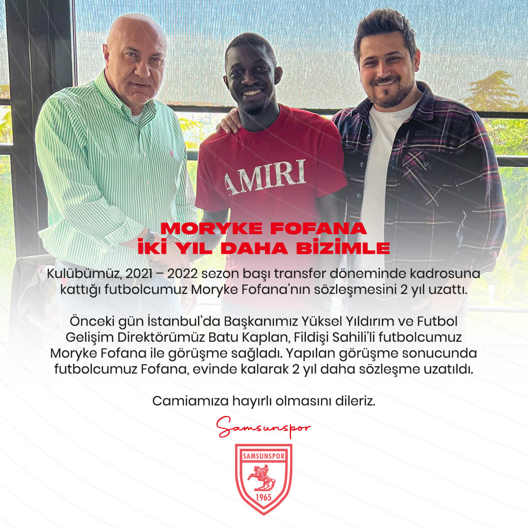 Samsunspor’da Beklenen Fofana Açıklaması