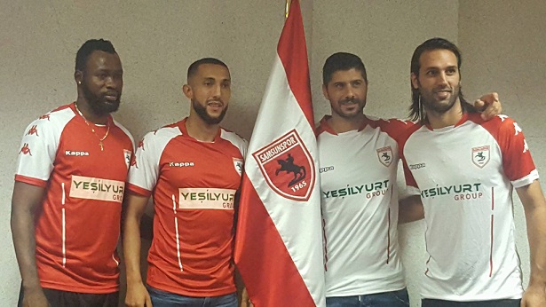 SAMSUNSPOR'UN YABANCILARI İŞ BAŞINDA