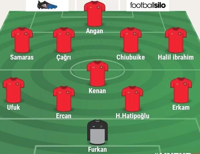 İŞTE SAMSUNSPOR'UN MUHTEMEL 11'İ