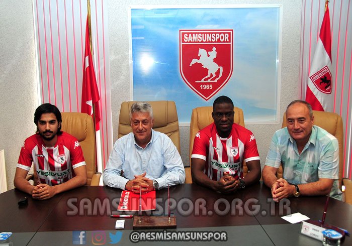 SAMSUNSPOR DA İMZALAR ATILDI