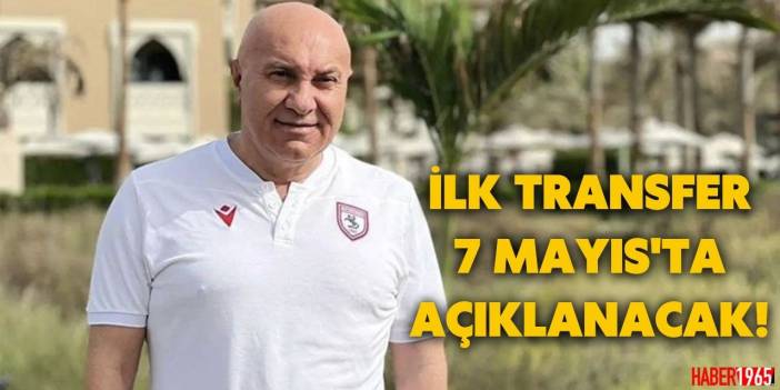 Samsunspor'un ilk Süper Lig transferini o tarihte başkan Yüksel Yıldırım açıklayacak