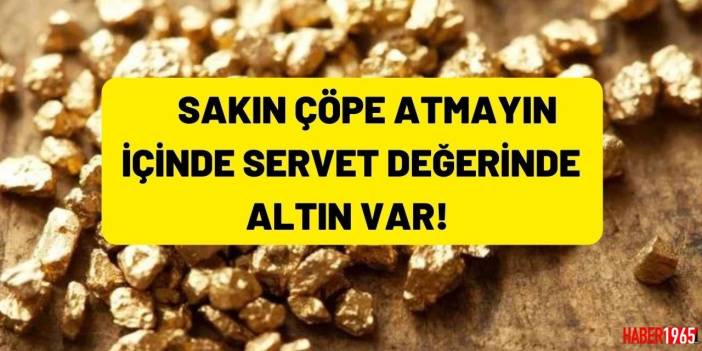 Hurdacılar deli gibi bu ürünü arıyor! Bilmeyen herkes çöpe atıyor sakın atmayın işte o eşya servet değerinde