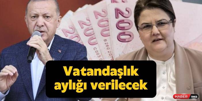 Cumhurbaşkanı kararı verildi! 18 yaşından büyük herkese vatandaşlık aylığı verilecek işte başvurusu