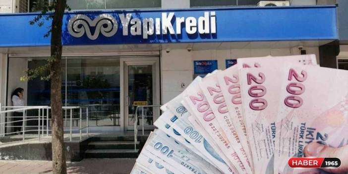 Yapı Kredi biraz önce açıklama yaptı! IBAN numaralarına 300 TL para yatırıldı