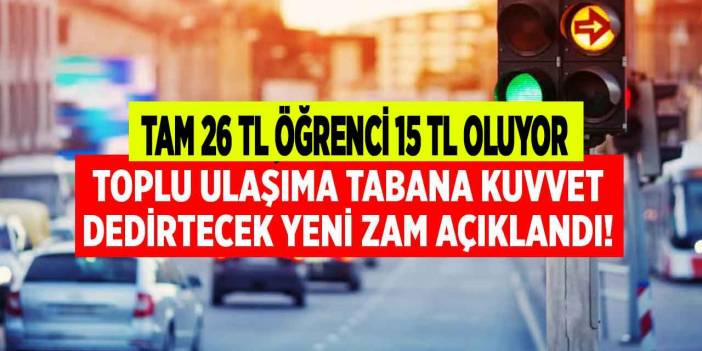 6 milyon Ankaralıya ZAM şoku! Dev toplu ulaşım zammı tam 26 TL öğrenci 15 TL oluyor işte tarihi