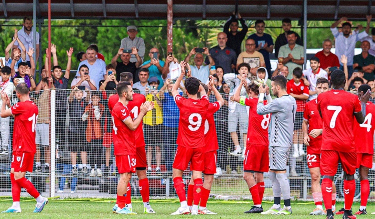 Samsunspor Giresunspor ile hazırlık maçı