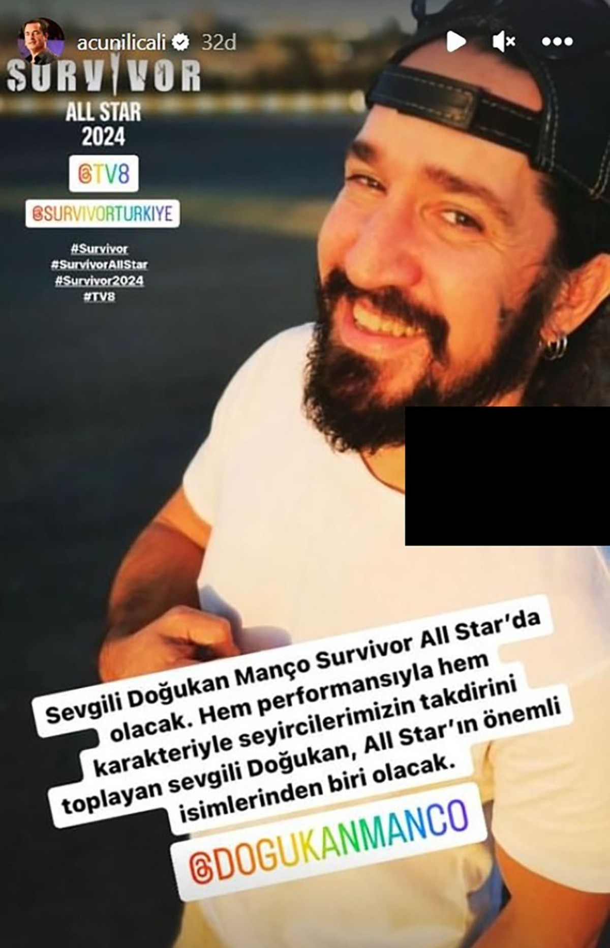 Survivor All Star Doğukan Manço