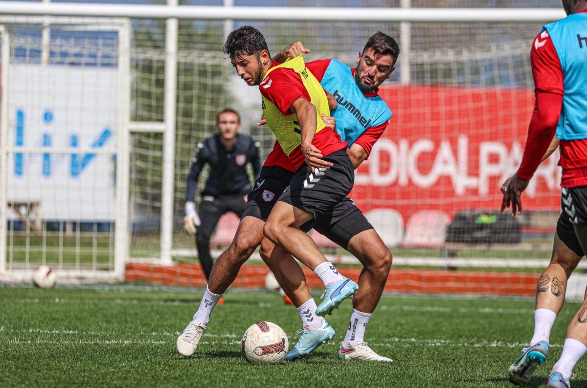 Samsunspor'da hırs dolu antrenman! Gaziantep FK maçında tek hedef mutlak galibiyet