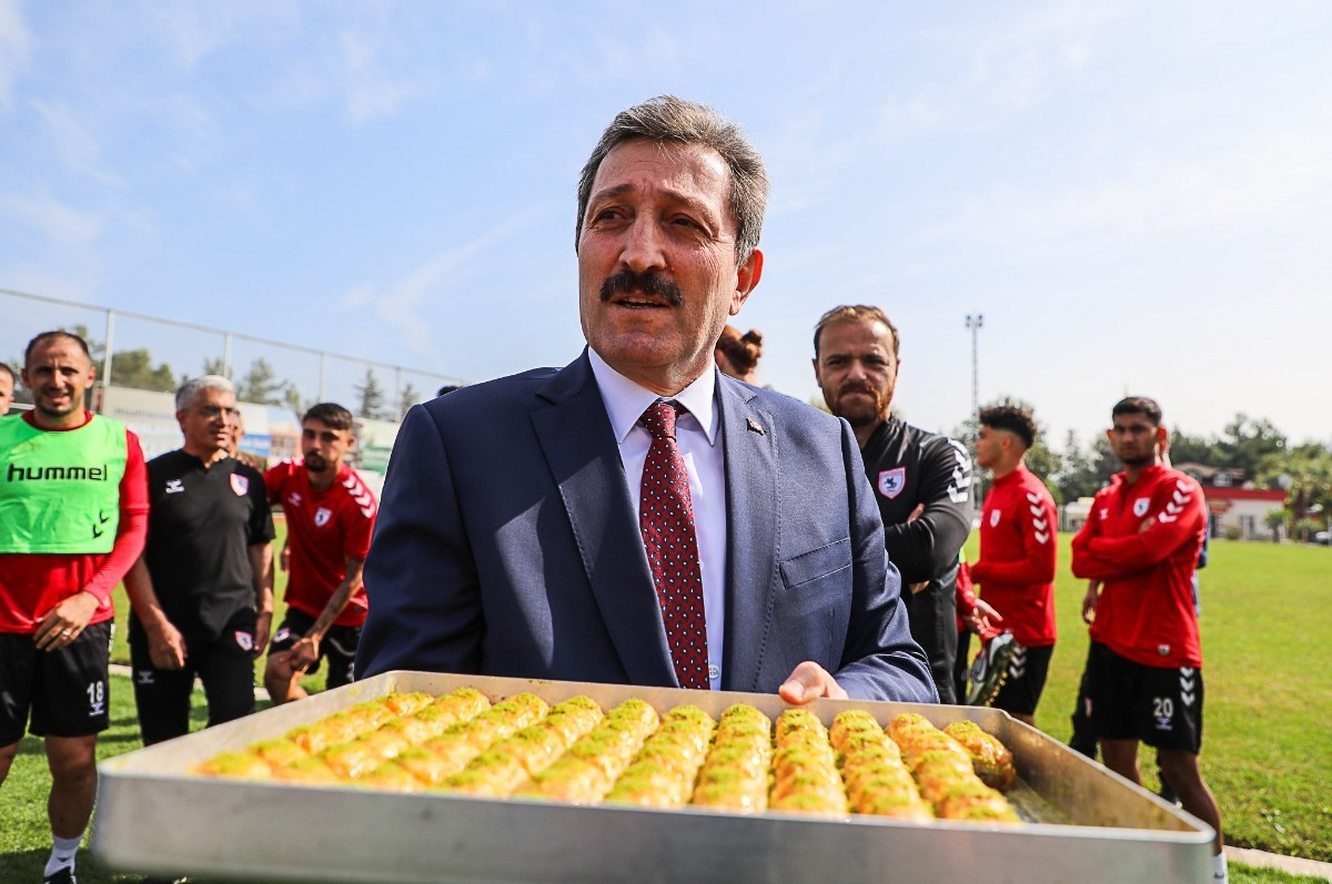 Vali Tavlı'dan Rizespor maçı öncesi Samsunspor'a başarılar ziyareti